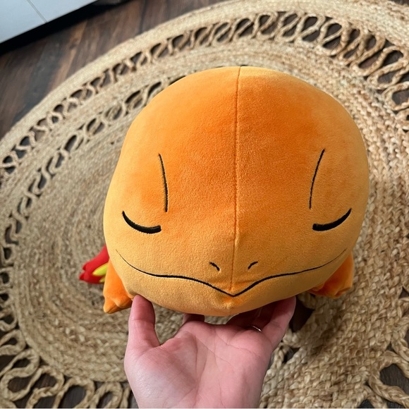 Pokemon Charmander Plush, 18-Inch Plush Toy - Adorable Sleeping Charmander - Picture 3 of 7